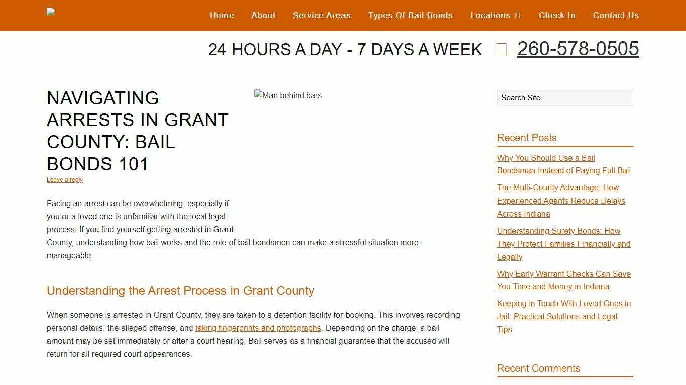 Navigating Arrests in Grant County: Bail Bonds 101 - DeLaughter Bail Bonds